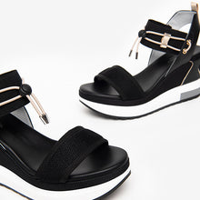 Cargar imagen en el visor de la galería, Sandalia Nero SS25