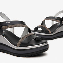 Cargar imagen en el visor de la galería, Sandalia Nero SS25