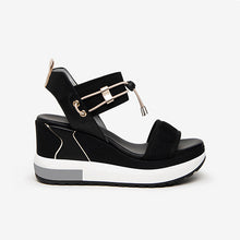 Cargar imagen en el visor de la galería, Sandalia Nero SS25
