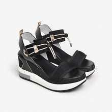 Cargar imagen en el visor de la galería, Sandalia Nero SS25
