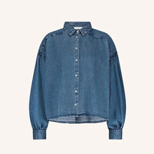 Cargar imagen en el visor de la galería, SARAH SHORT DENIM BLOUSE JEANS
